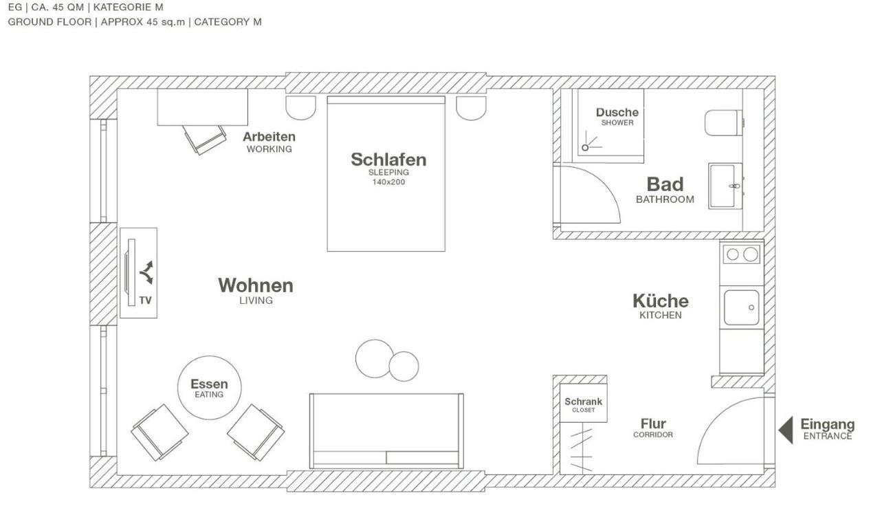 Ipartment Wolfsburgアパートホテル エクステリア 写真